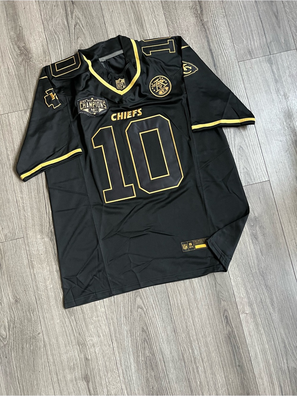 MENS ISIAH PACHECO KANSAS CITY CHIEFS JERSEY L